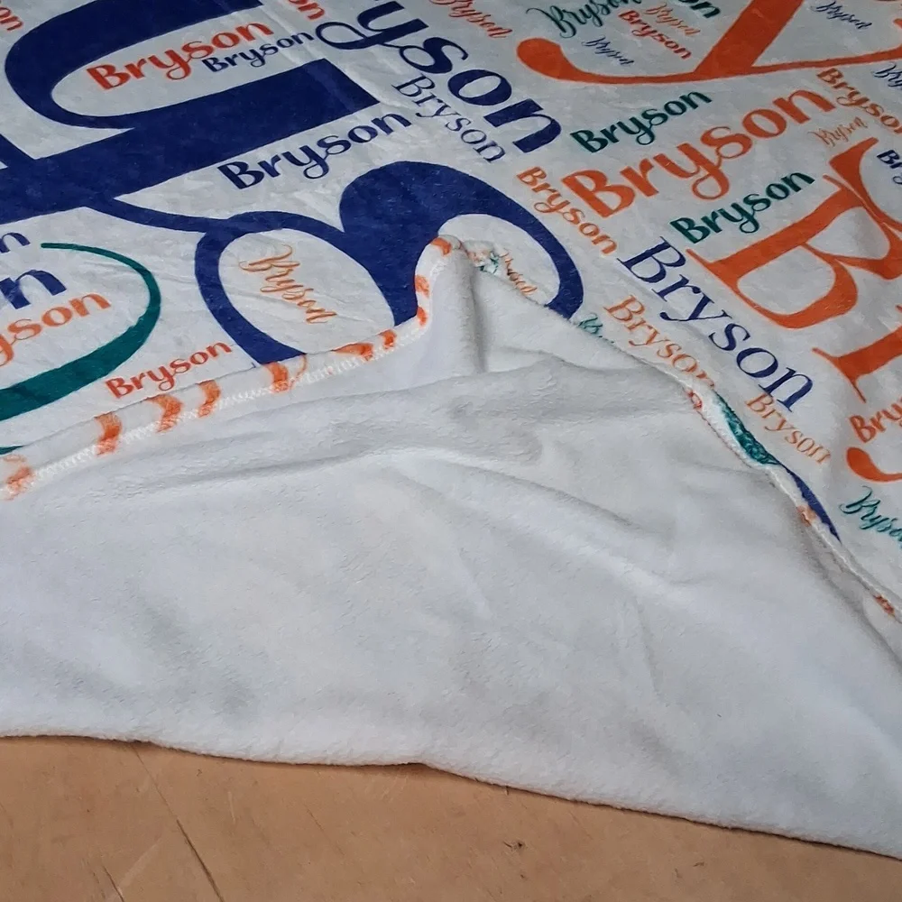New Personalized Blanket 